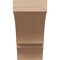 Ekena Millwork 5-inch W x 10-inch D x 10-inch H Balboa Rough Cedar Woodgrain TimberThane Knee Brace, Primed BRCUR05X10X10BOARCPR - alternate 5